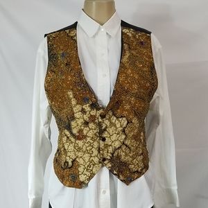 KENAR BEADED FRONT VEST SIZE LGE